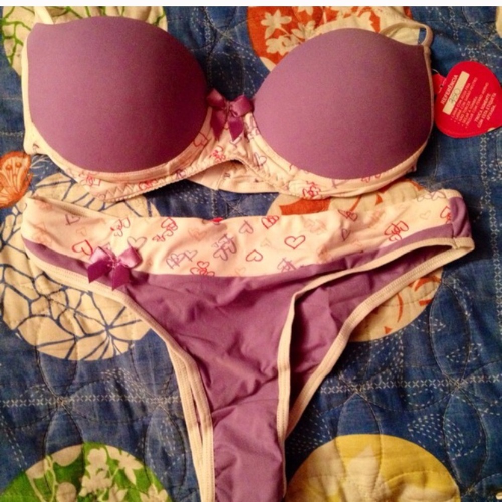 Brazilian bra and pantie set